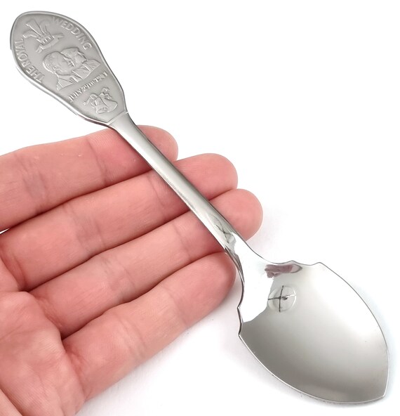 Vintage Boxed Spoon, Jam Spoon, Stainless Steel, 1981 Royal