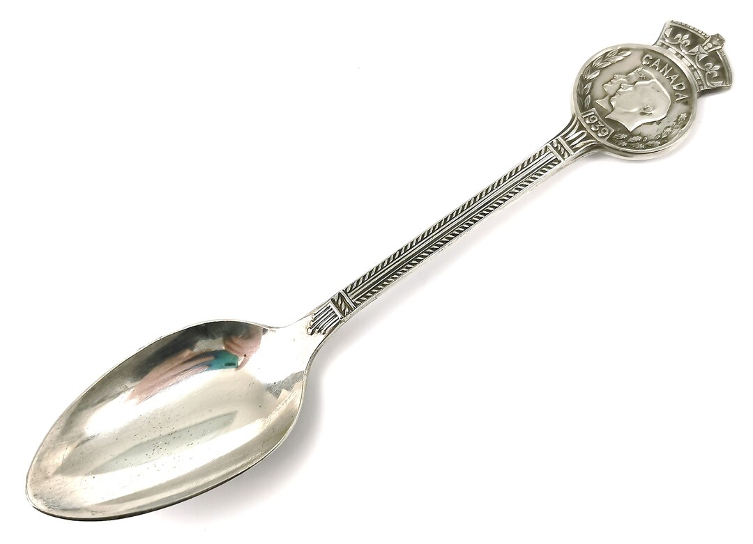 Historical Vintage Spoon Decorative Teaspoon Silver Plate Etsy
