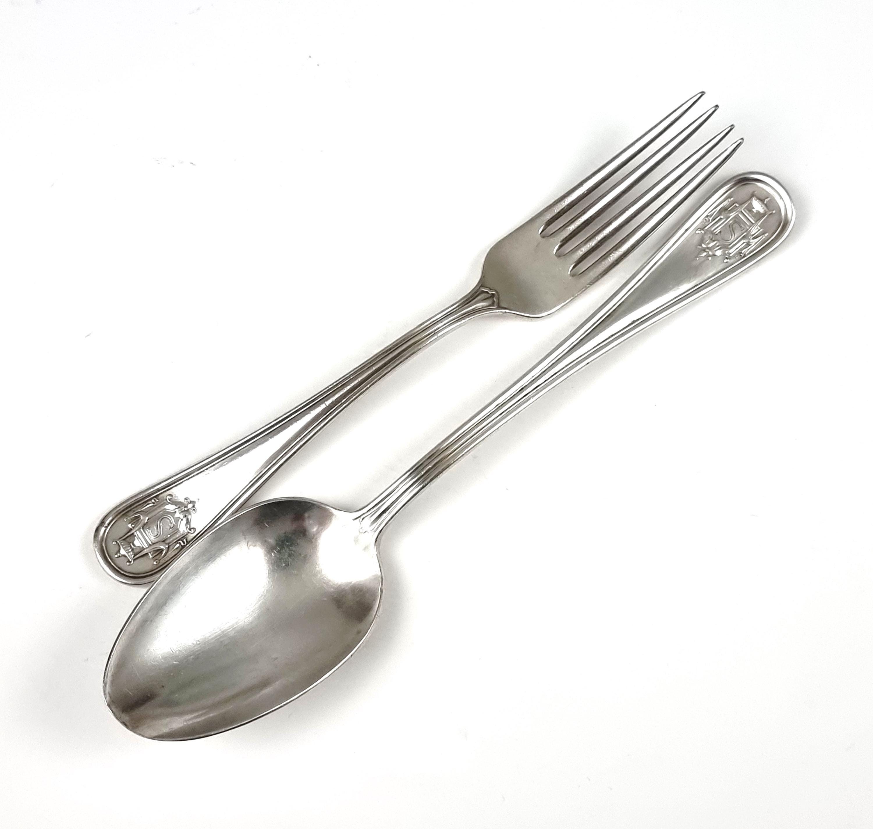 銀製　純銀　シルバー　カトラリー　フォーク　ナイフ　Reed&Barton il_fullxfull.7235883454_af7r.jpg