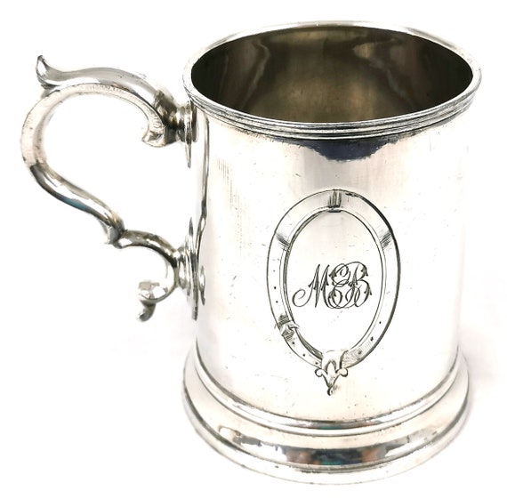 The Lord Of The Rings Glass Tankard Silver One Size