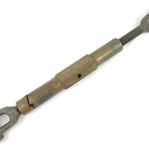 Unique Vintage Industrial Look, Telegraph Pole, Engineering Decor, Newman & Field Birmingham, Reiach&#39;s Pattern, Tension Grip, Brass Steel