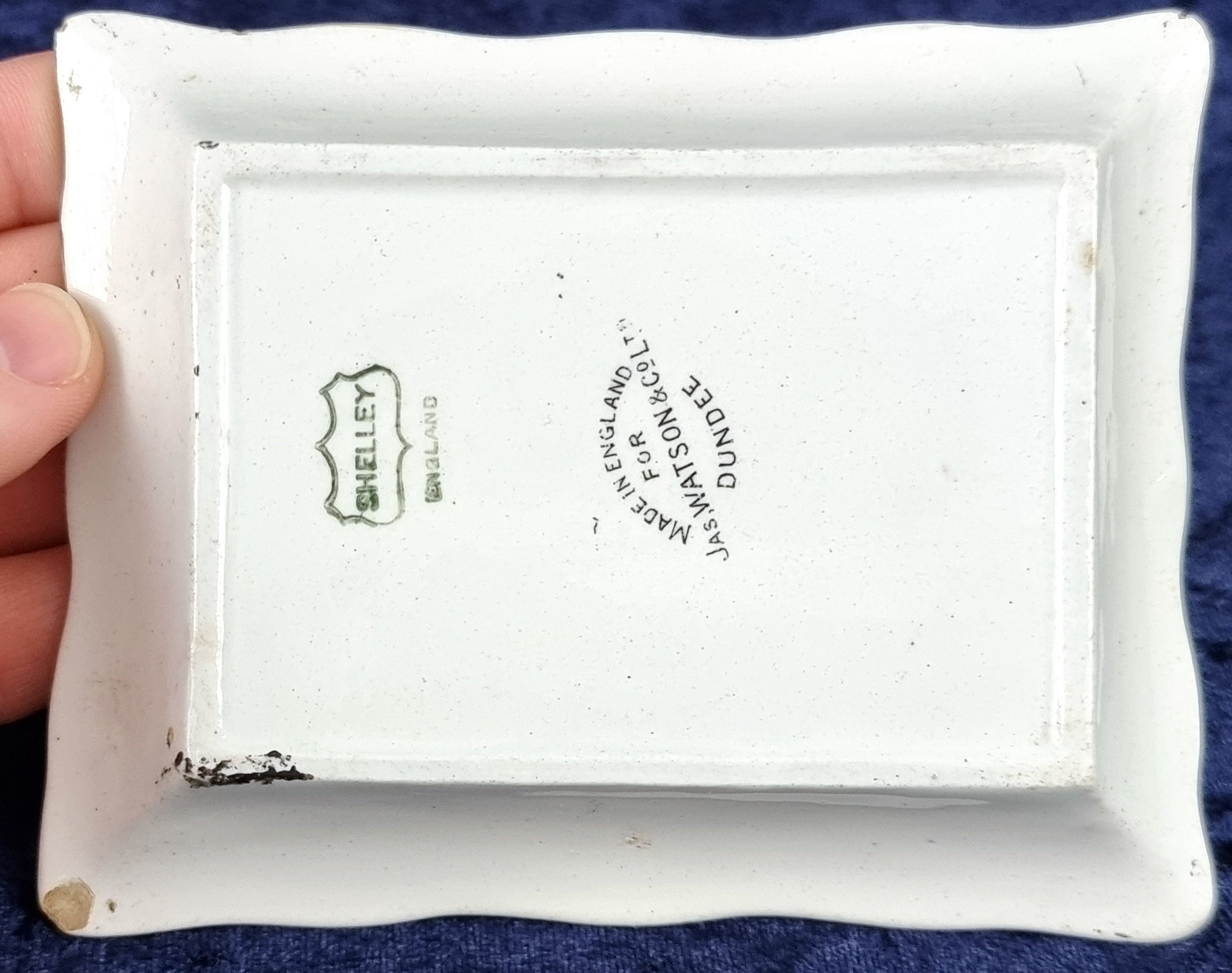Shelley China Ashtray (JAS) Shelley China Ashtray (JAS)