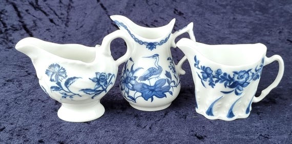 3 個セット、コンプトン & ウッドハウス、磁器製水差し、ロイヤル