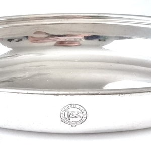 Entree Dish Base, Silver Plate, Anchor Line, Nautical Tableware, Elkington, Oval Serving Dish, Ocean Liner, On-Board Service, Historical