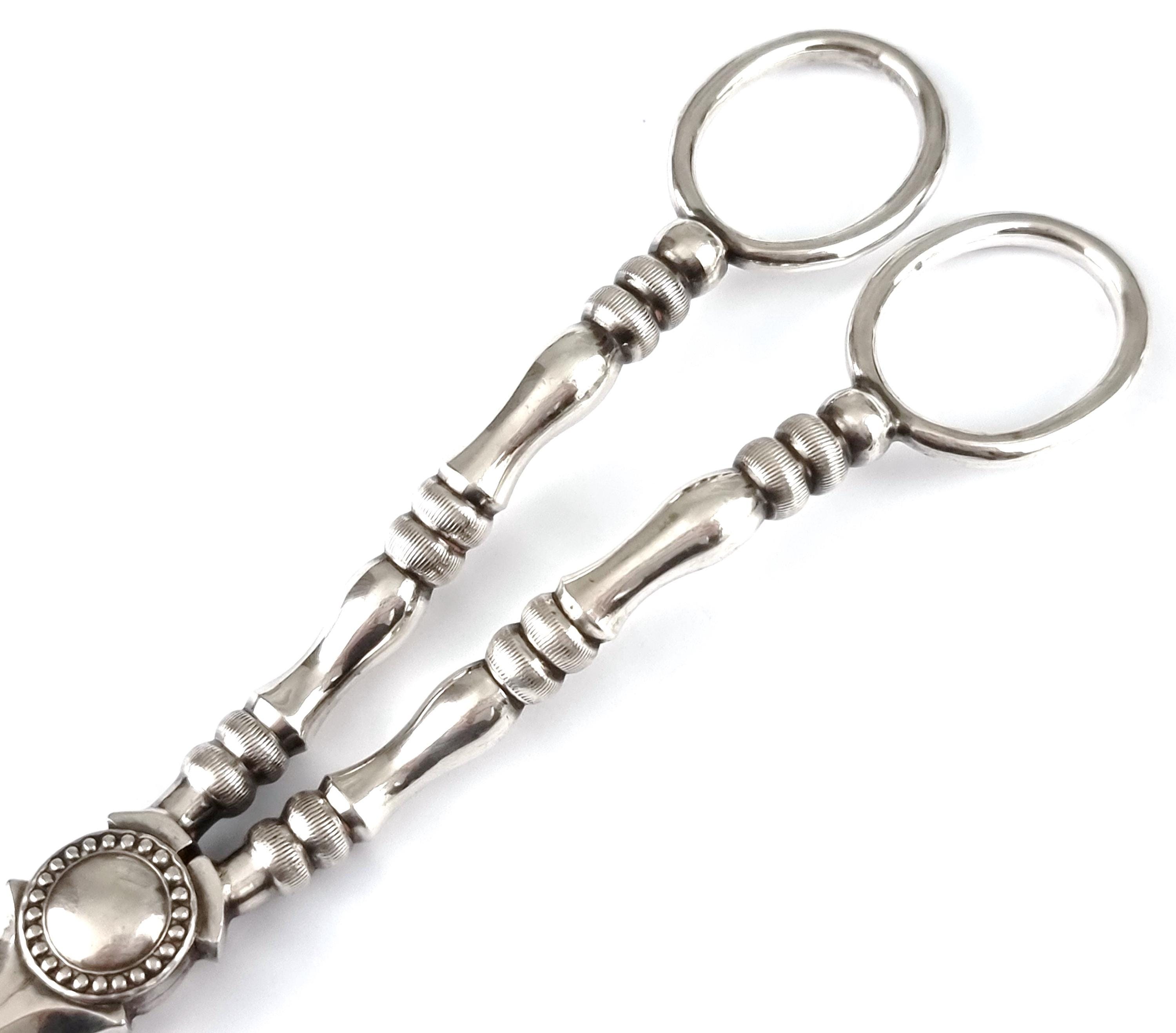 ANCIEN CISEAUX PINCE A Sucre Pelican Metal Dore Neuf En Boite EUR 16,00