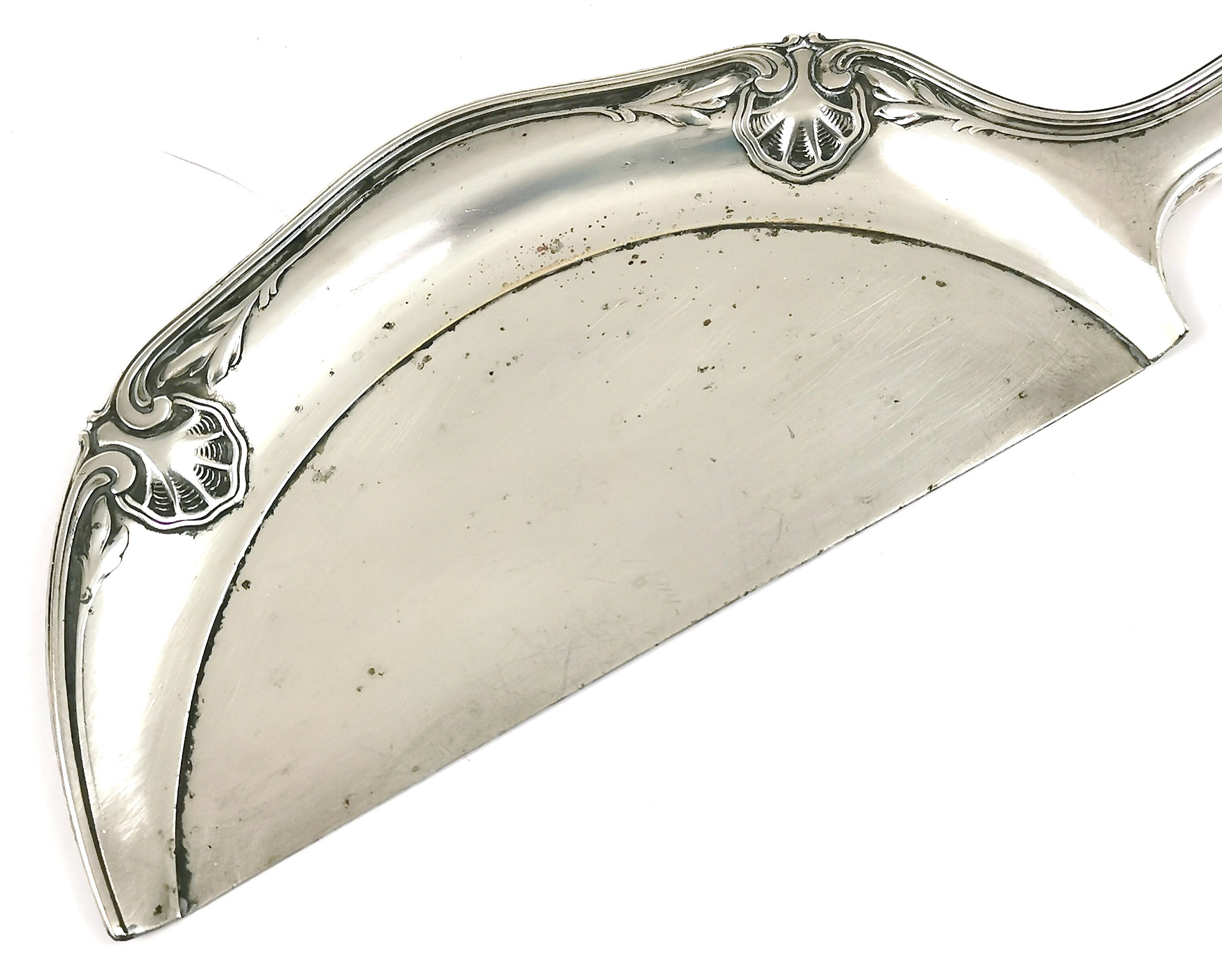 【英国】シュガーボックス / スカットル スコップ【シルバープレート】 英国】シュガーボックス / スカットル スコップ【シルバープレート