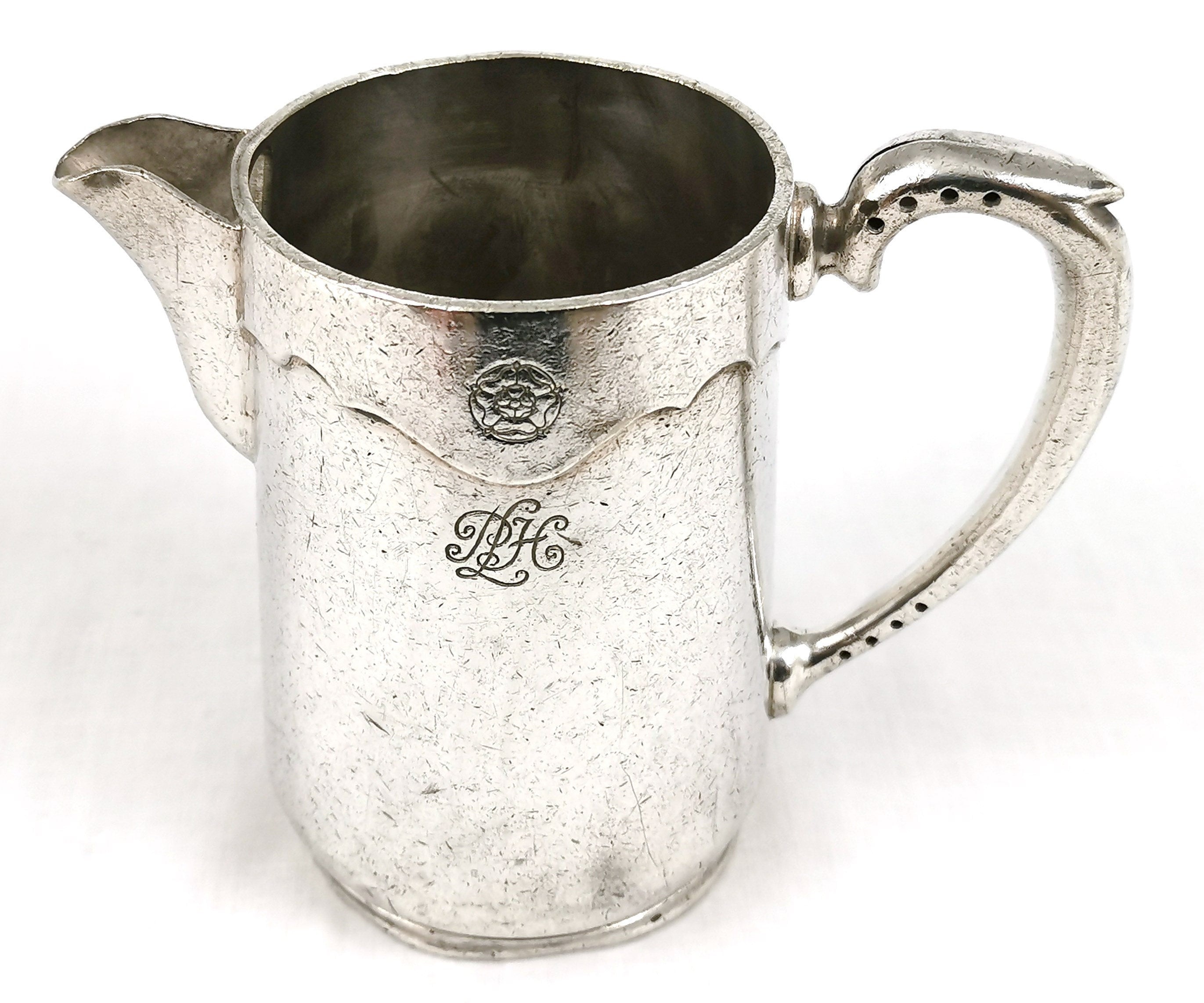 Biltmore Hotel Silverplate Thermos Pitcher - Ruby Lane
