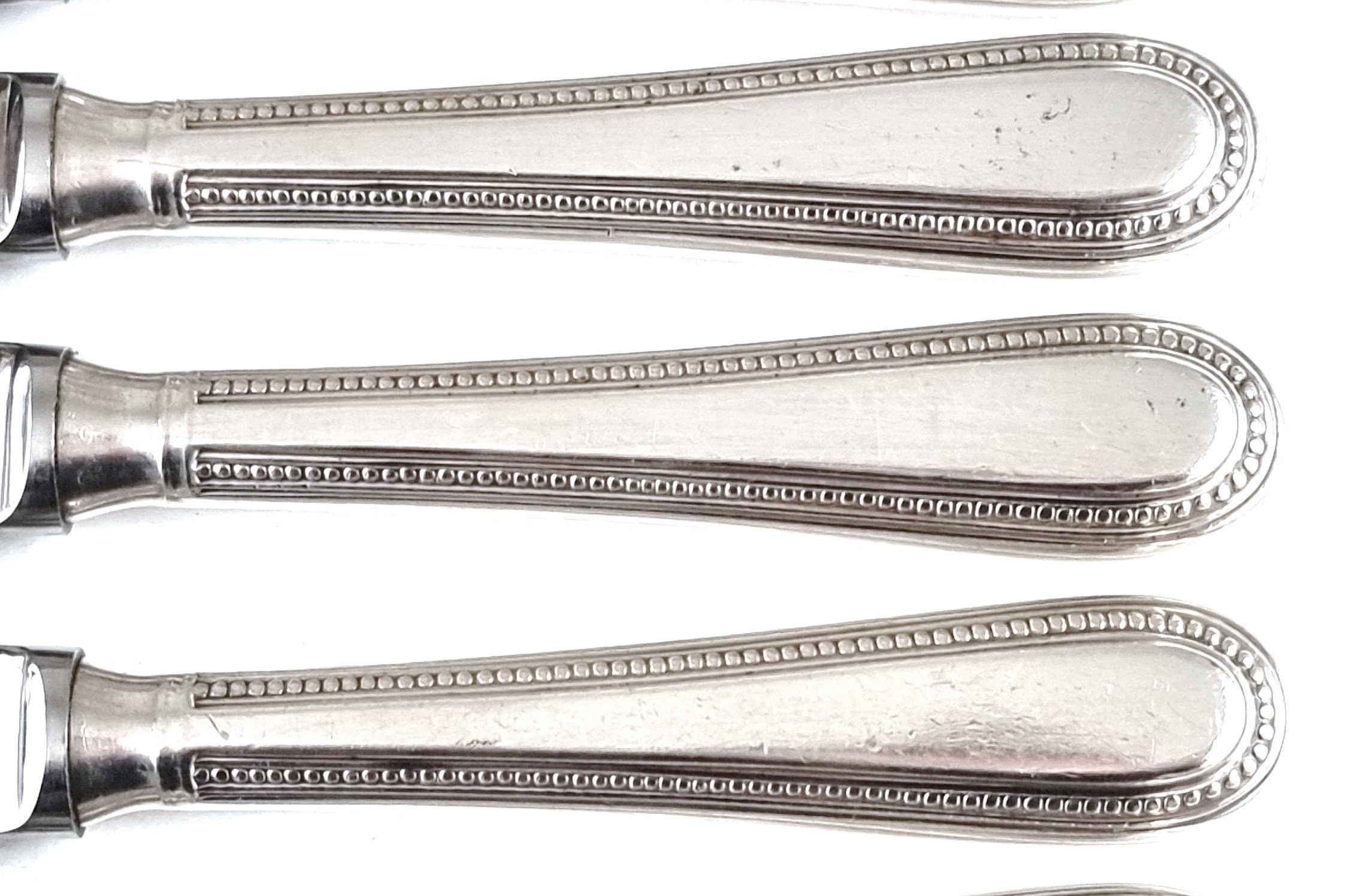 ナイフ 2 セット、6 本と 6 本、デザートナイフ、テーブルナイフ