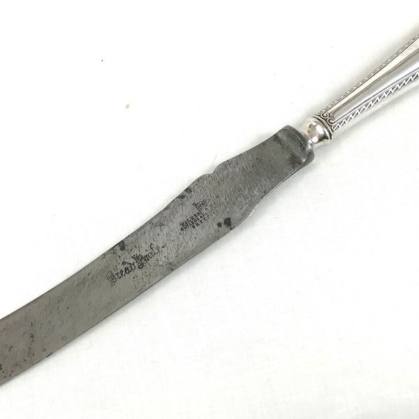 Antique Sheffield Bread Knife Etsy