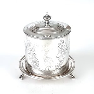 Antique biscuit box - Etsy 日本