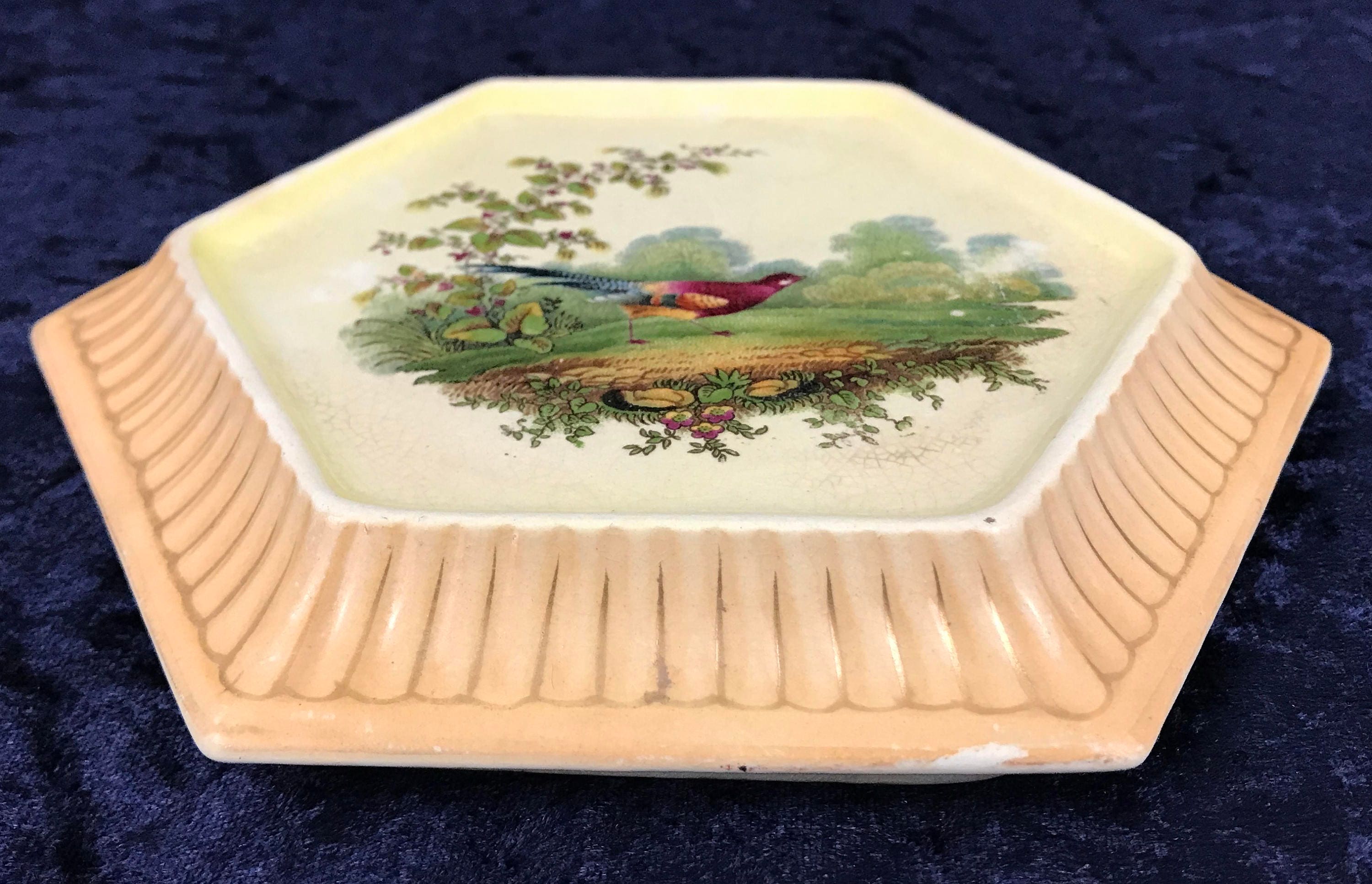 Antique Victorian Teapot Stand Hexagonal Form Antique Etsy