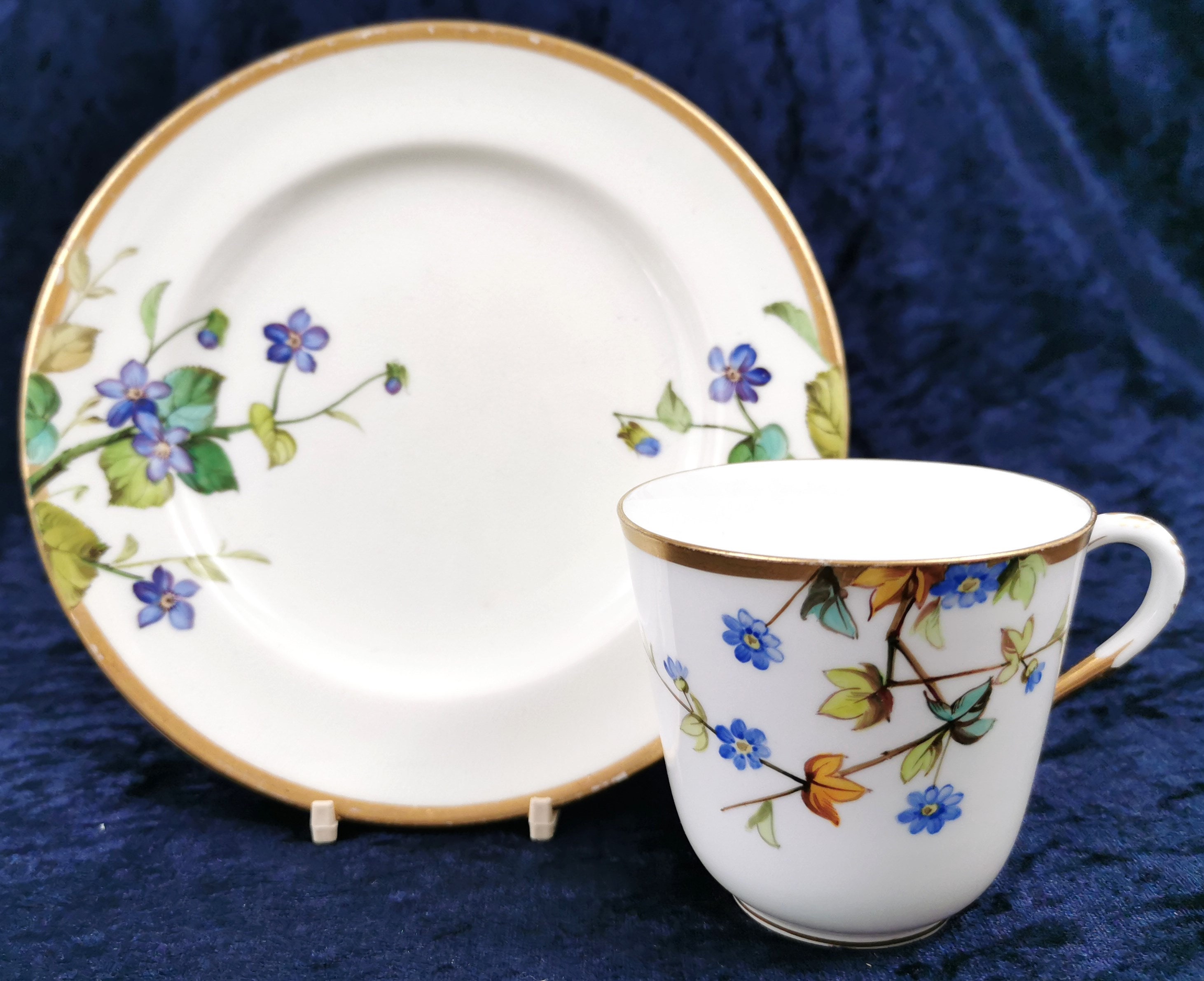 Royal Worcester Forget Me Not - Etsy