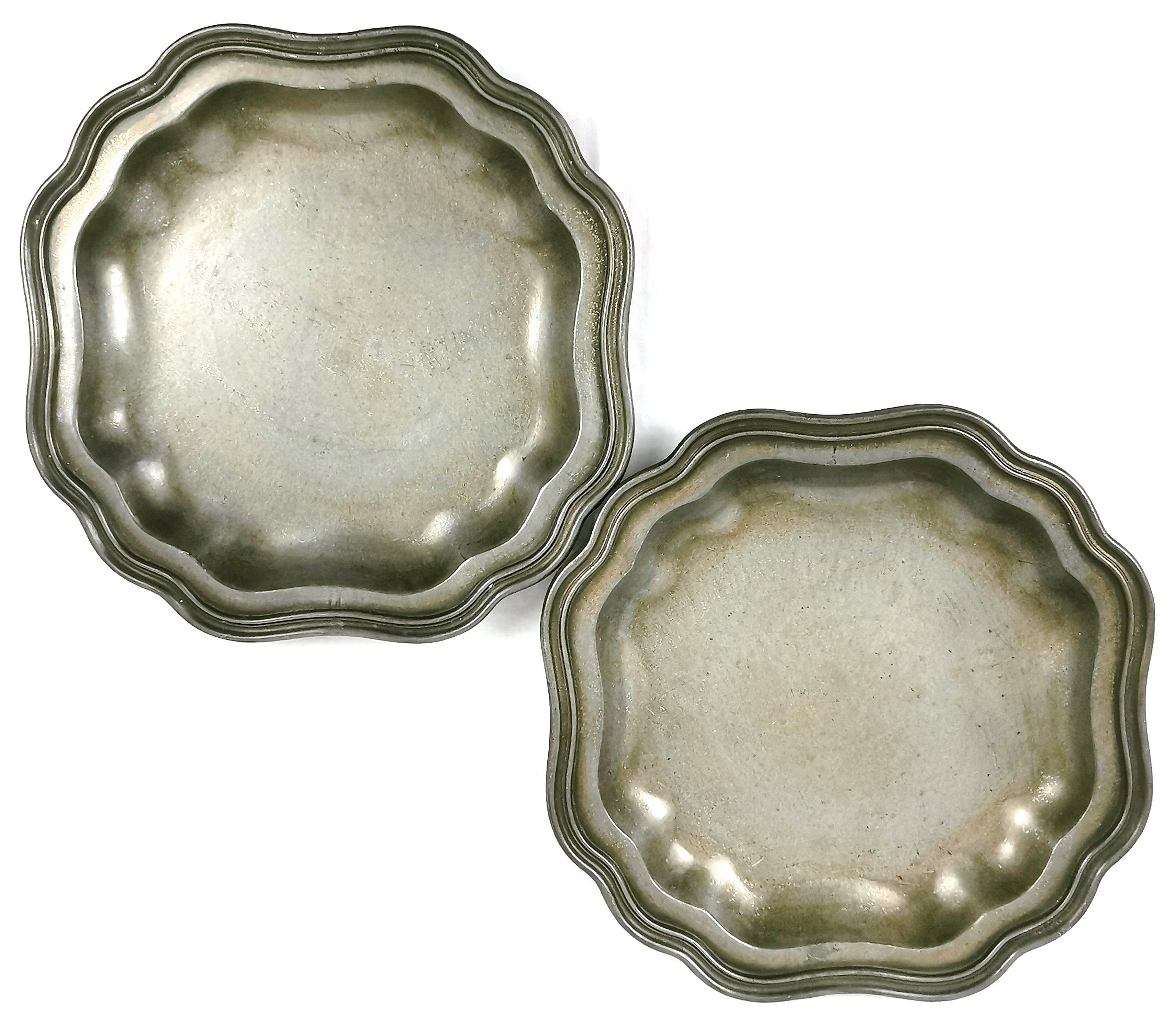 Pewter Dinner Plates for sale Only 2 left at 60