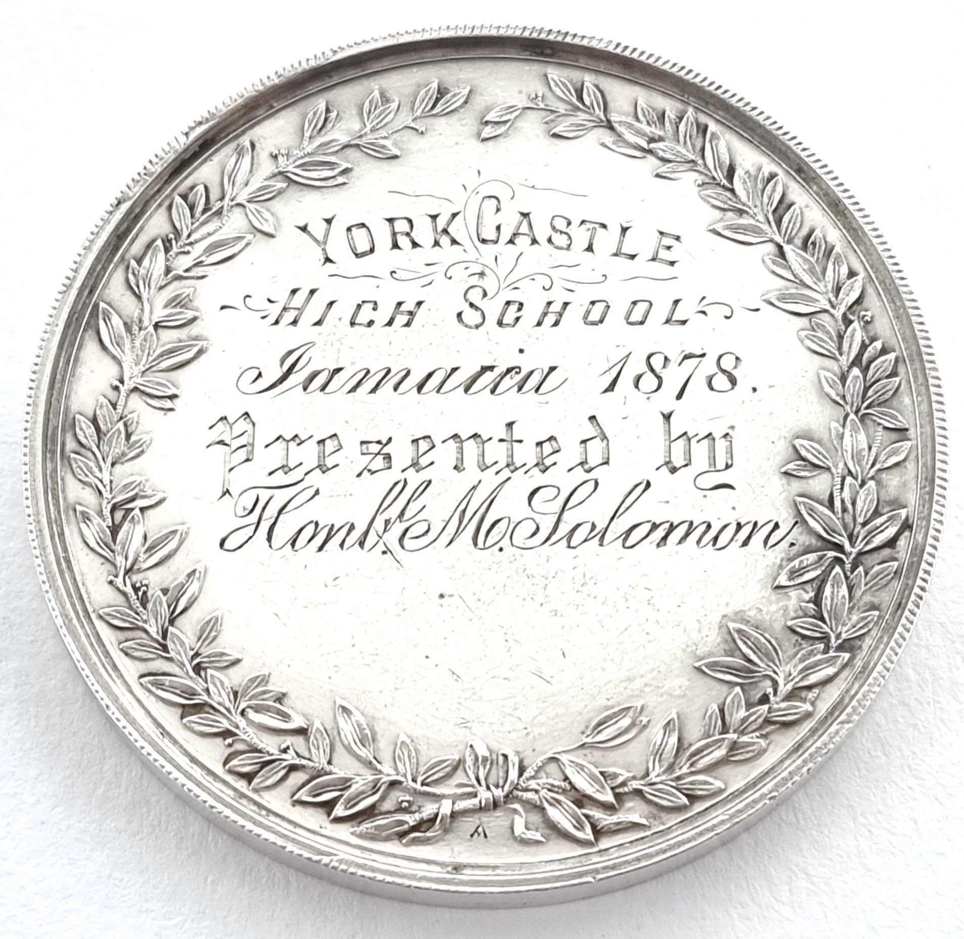 1914年 オランダ ブロンズ メダル 銅 アンティーク 大型