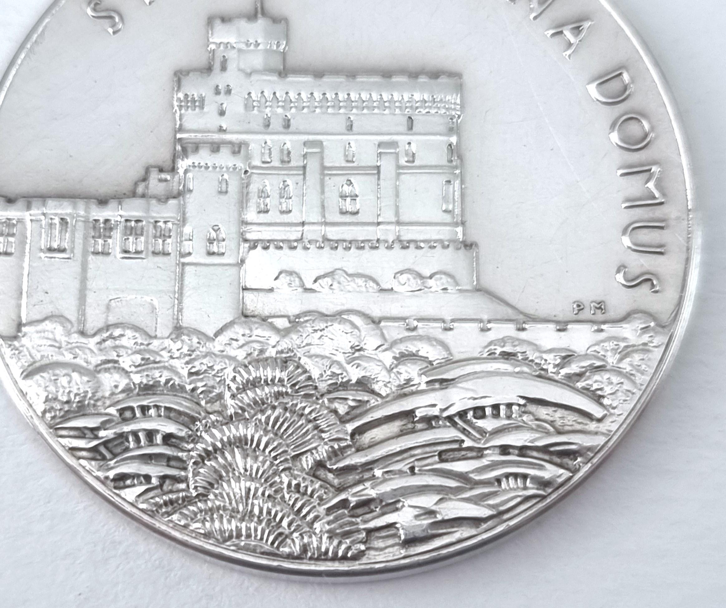 外国メダル、 ヴィンテージ ボックス入りメダル、直径 32 mm、1935 年記念、ジョージ