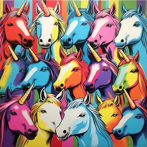 Unicorns & Horses Digital Download