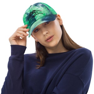 I heart you Tie dye hat baseball hat / I heart you baseball cap / tie dye hat