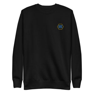 Embroidered  Save the Bees Unisex Premium Sweatshirt