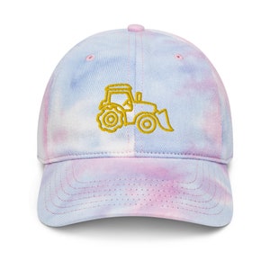 Tractor Tie dye hat baseball hat cap