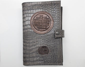 AA leather Hardback book cover