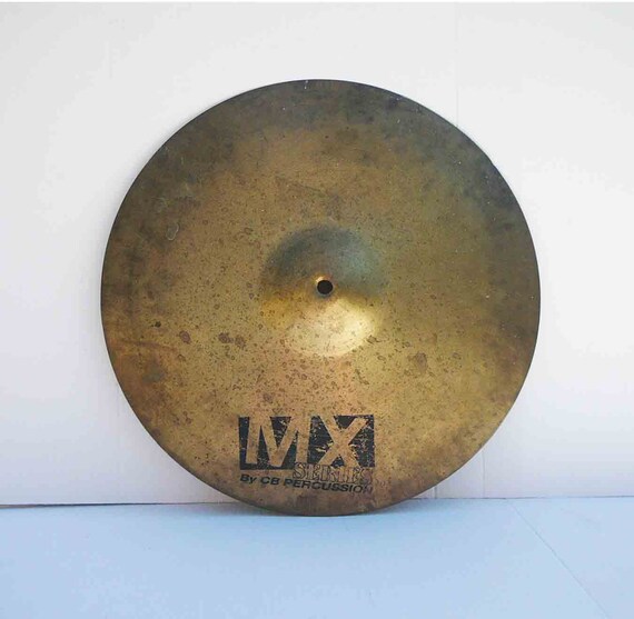 Vintage Brass Cymbal MX Series Drum Cymbal Aged Patina Musical Etsy