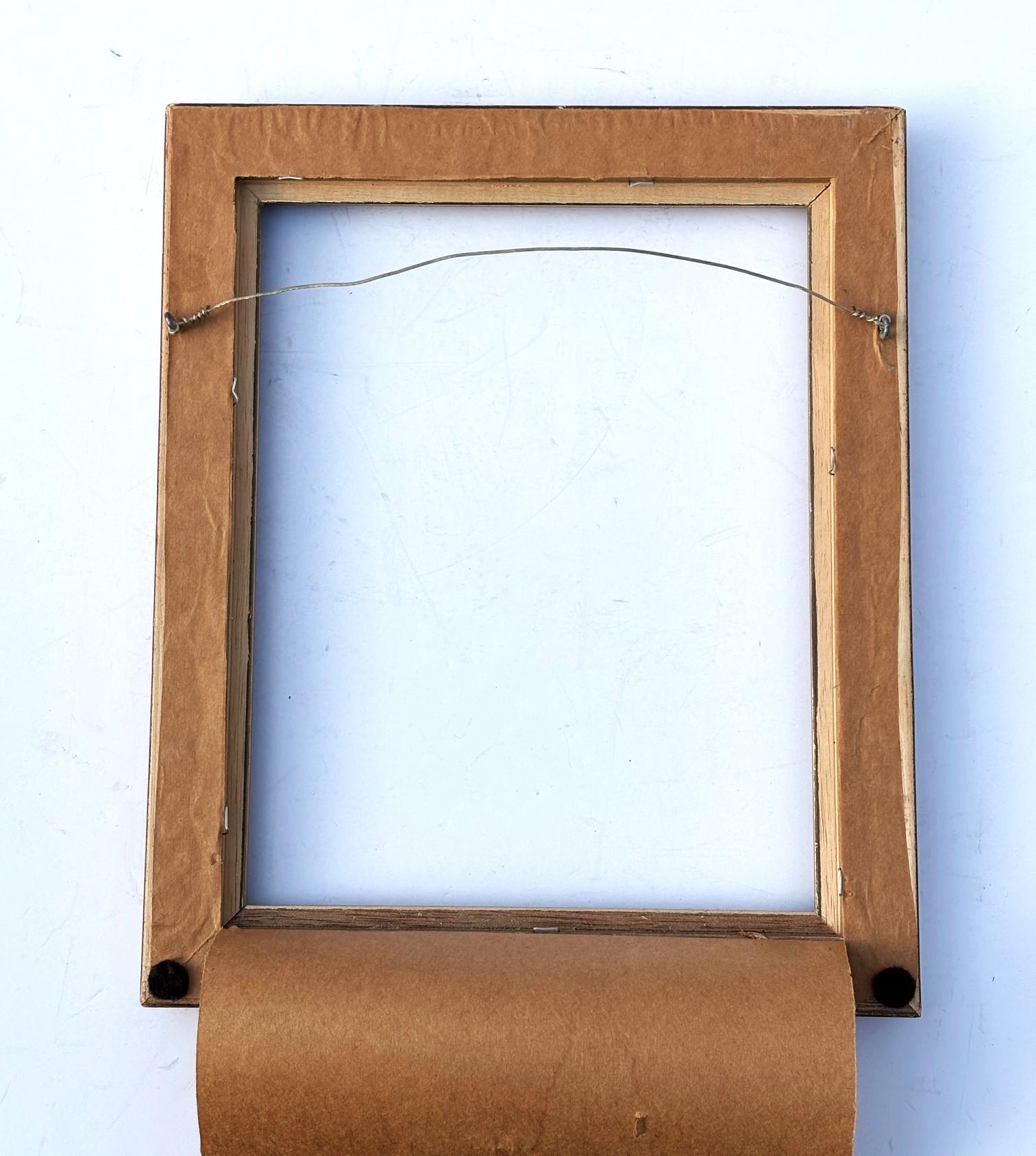 Vintage Gold Frame 8 X 10 for Art Ornate Wood Beaded Inner Liner ...