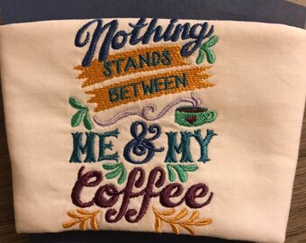 coffee cozy, coffee cup sleeve, cup cozy, cup sleeve, insulated cup sleeve, cup holder, eco friendly
