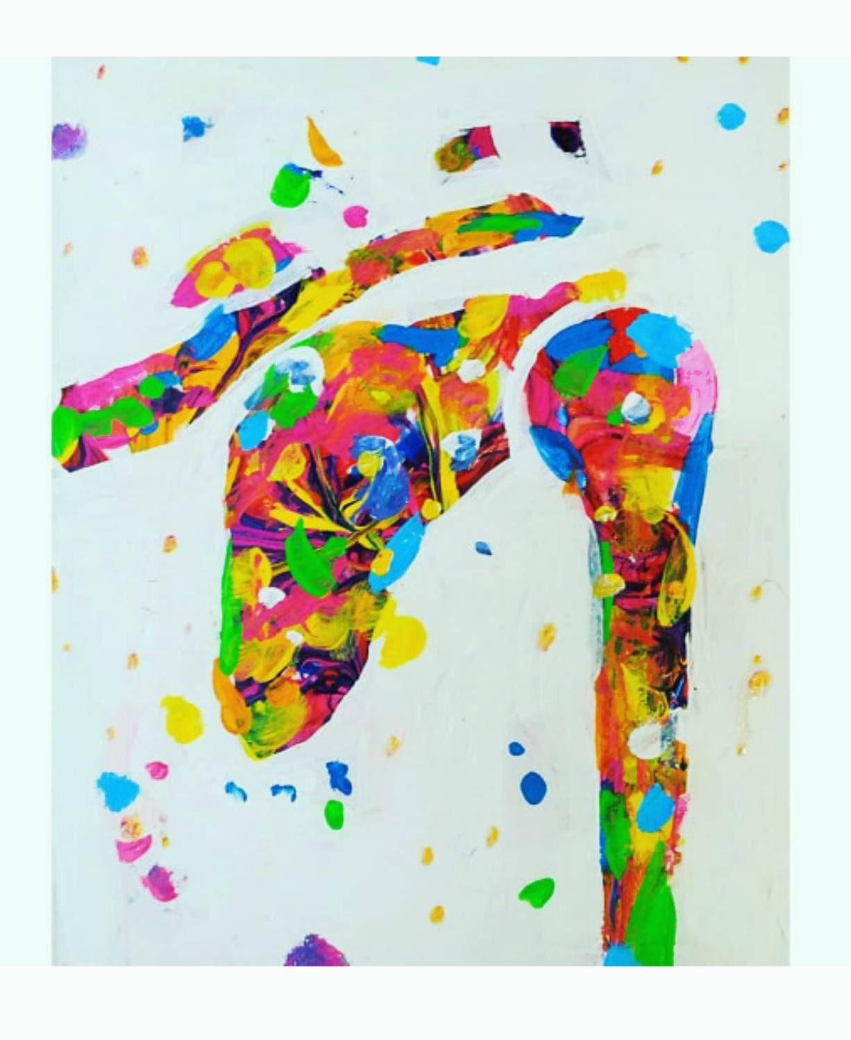 Puncture Pattern Paint Patterned Paint Splatter Anatomy Prints - Etsy