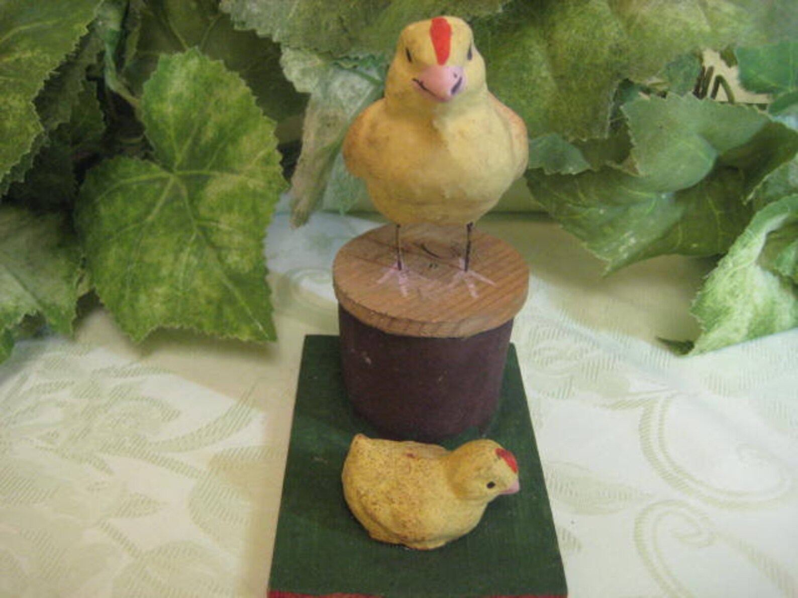 Vintage German Pre WWII Paper Mache Easter ChicksEaster Etsy