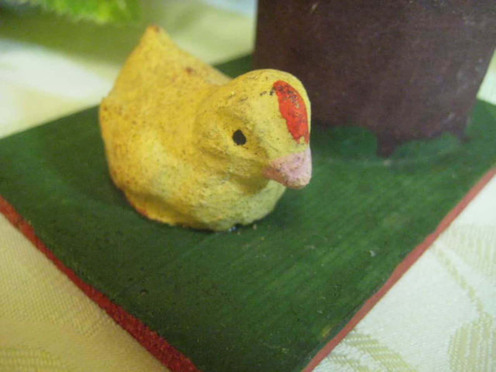 Vintage German Pre WWII Paper Mache Easter ChicksEaster Etsy