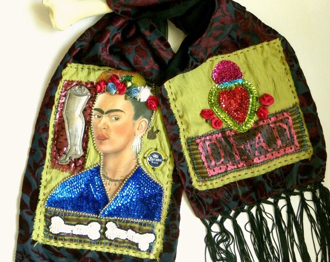 Soul of Frida Kahlo Wearable Art or Table Runner Etsy