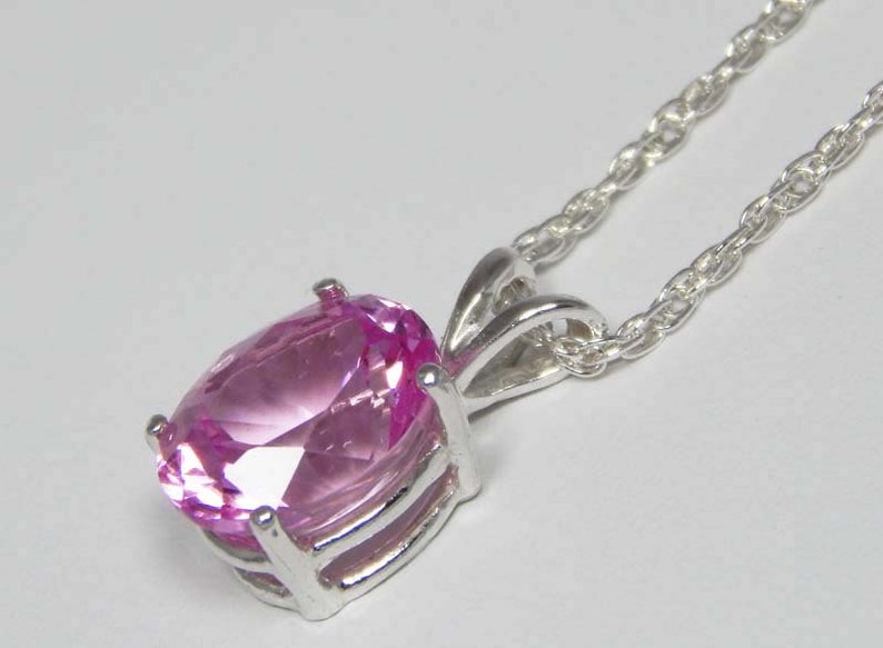 lab created pink sapphire ring lab created pink sapphire ring