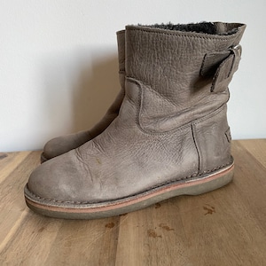 【送料&関税込】TotAme Shearling-edge Winter Boots Shearling Winter Boot Women Slim - Cream – Petit Nord GLOBAL