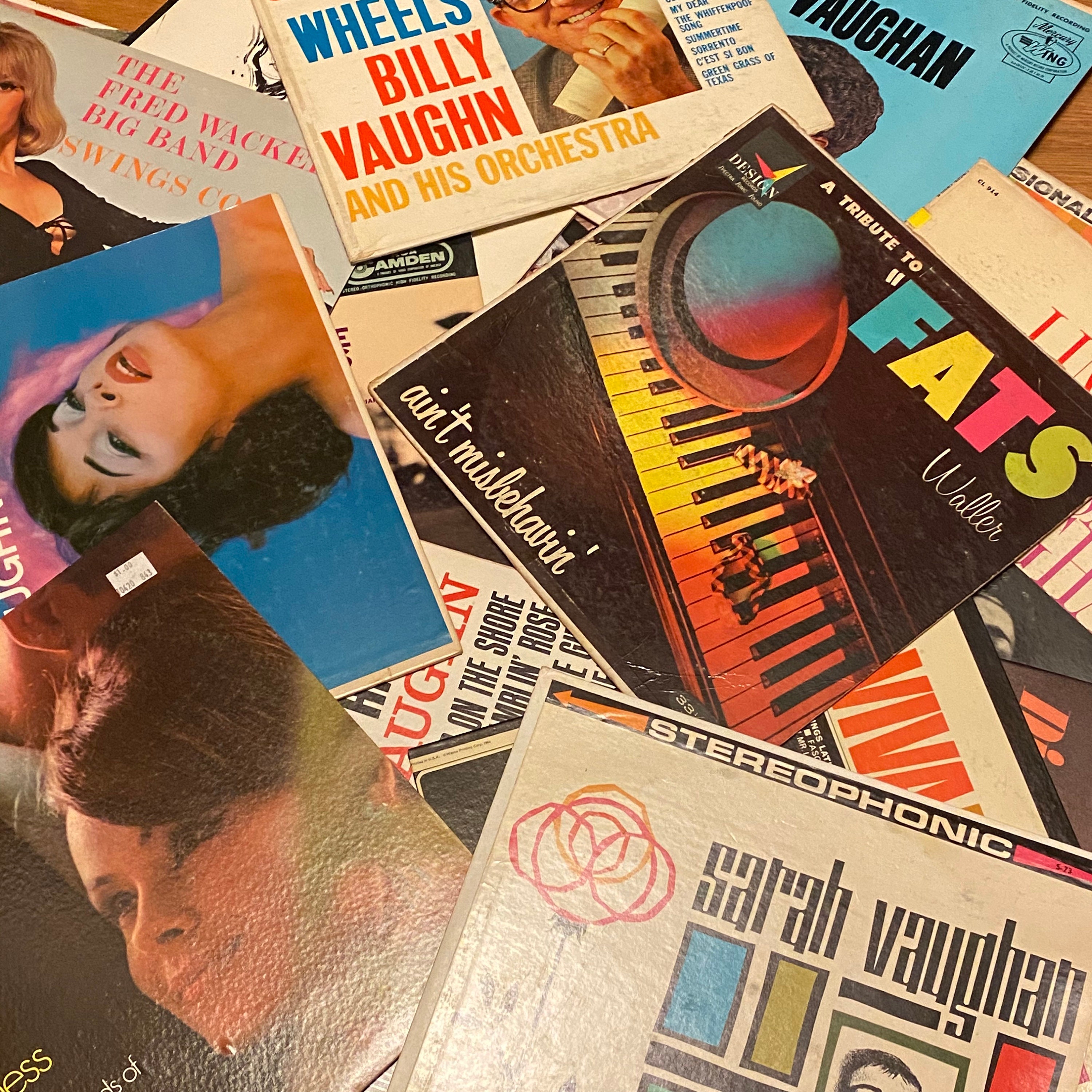 Vintage Record Album Covers Vinyl Lot (12.5"x12.5") for Cra…