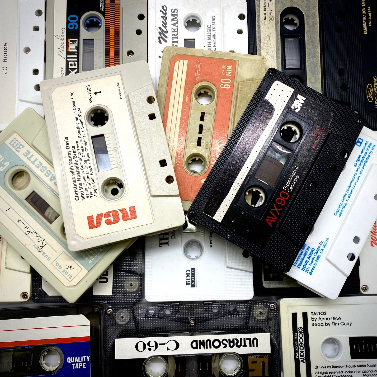 Vintage Cassette Tape Lot of 15 Music Cassettes Tapes for Etsy