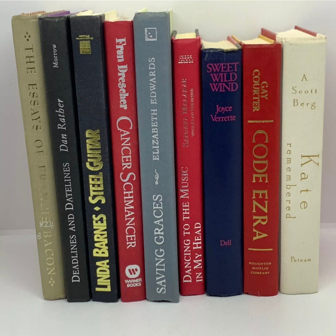Hardcover Book Decor Lot of 9 Vintage to Modern Books Etsy