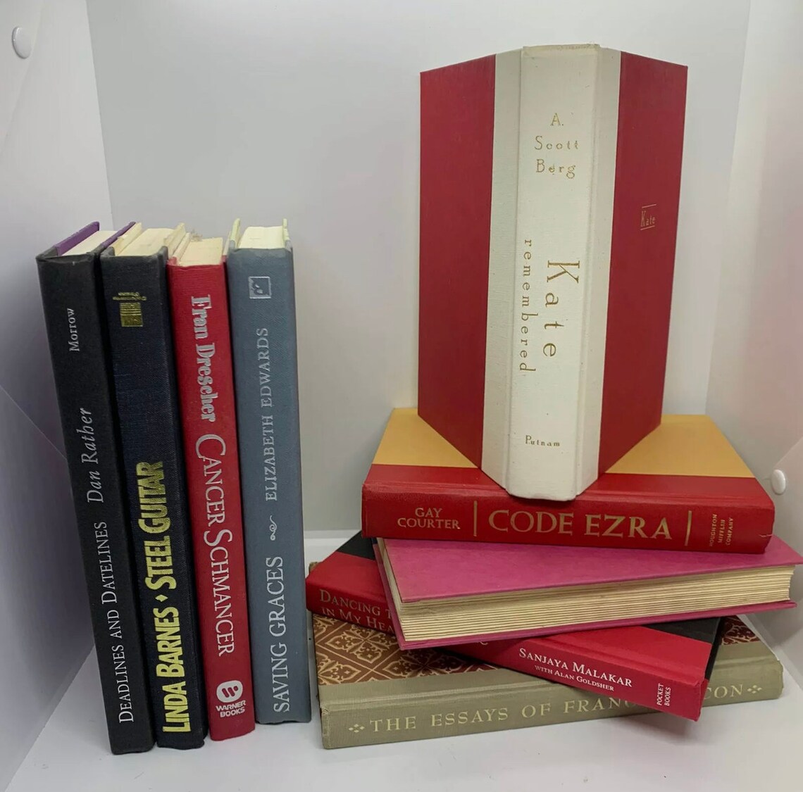 Hardcover Book Decor Lot of 9 Vintage to Modern Books Etsy