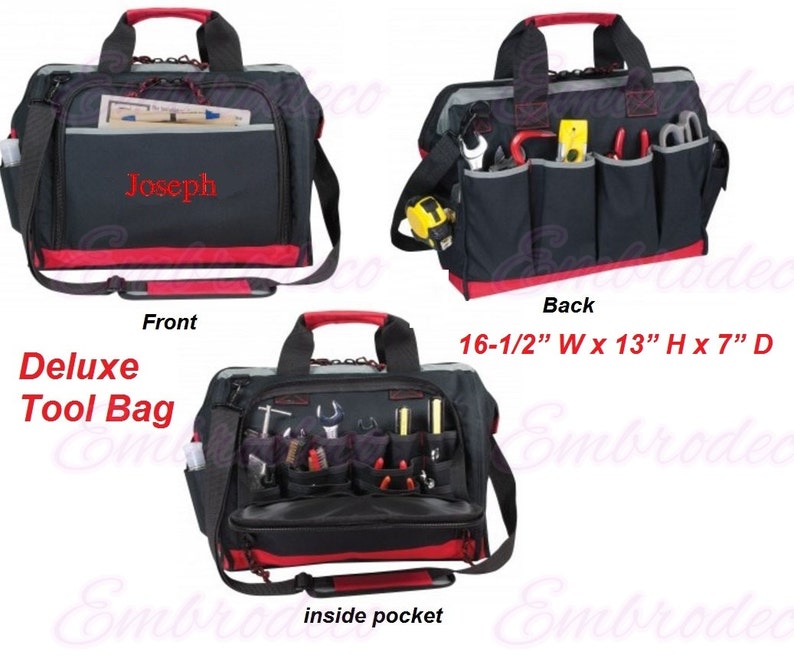 Tool bag Personalized gift for carrying all needed tools image 2