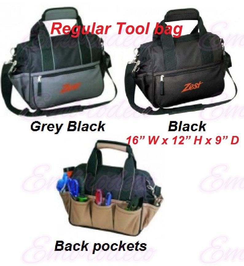 Tool bag Personalized gift for carrying all needed tools image 3