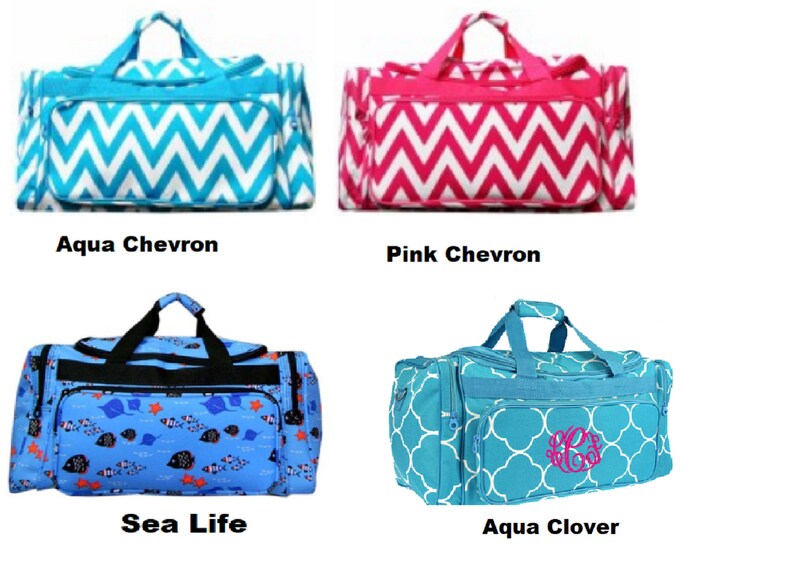 Personalized extra large 23in duffle bags. Great for travel Etsy