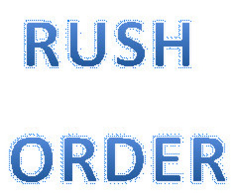 Add Rush order to any item already in cart image 1
