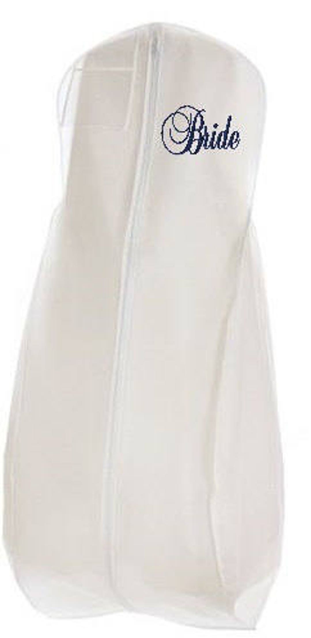 Bridal Garment Bag Very Large 24'' Gusset White Wedding Gown Travel and