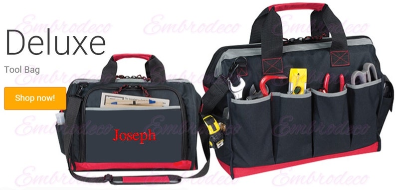 Tool bag Personalized gift for carrying all needed tools image 1