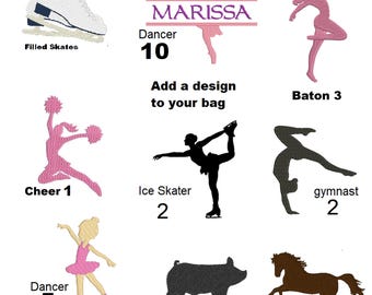 Make a yours! Add a design to your monogram or name on any of my items!