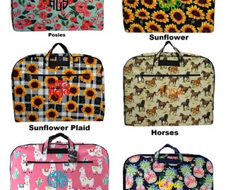 Beautiful, Personalized Garment Bag.- Many new beautiful designs!