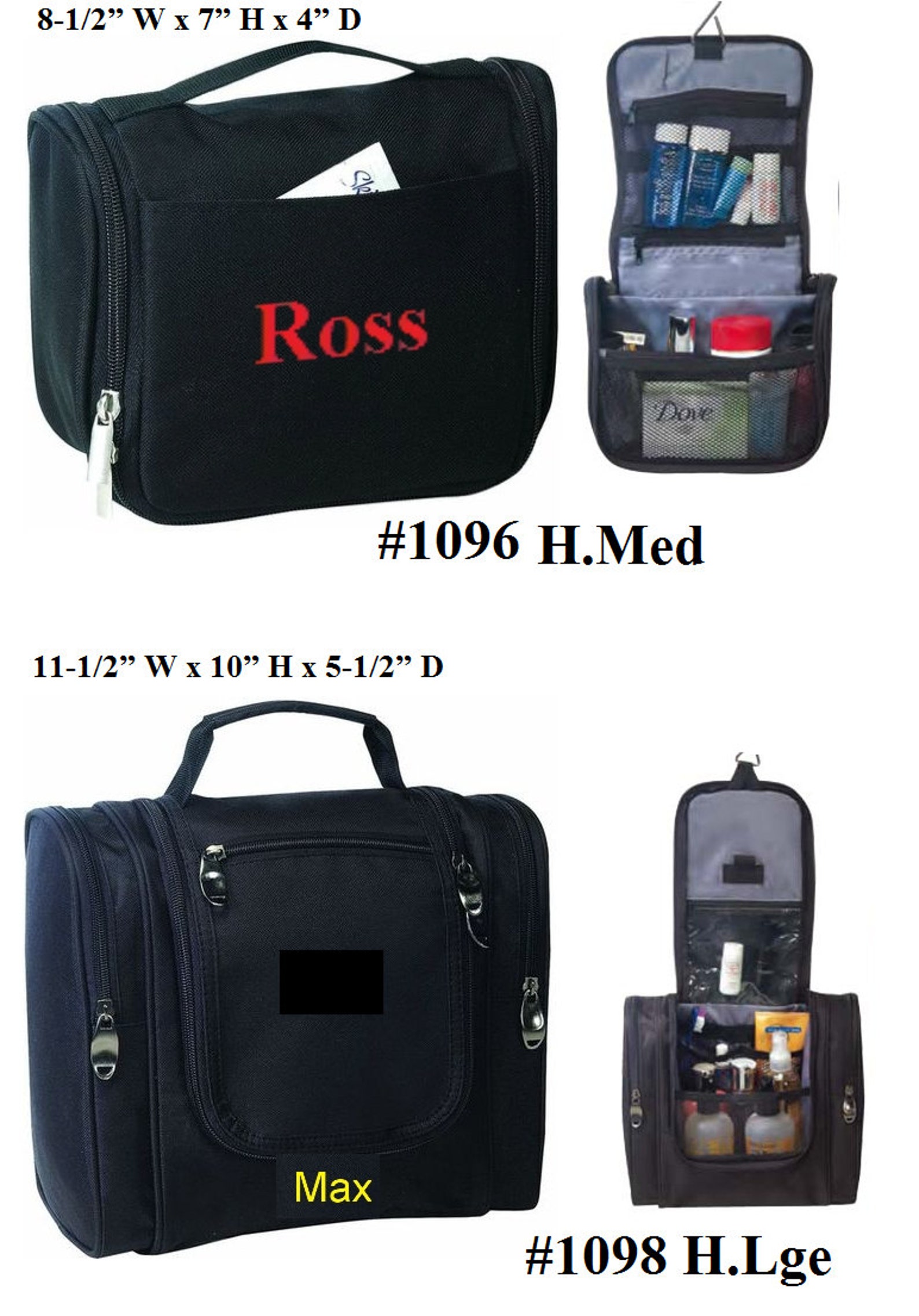 Men's Toiletry Bag Personalized Perfect for Travel & Etsy