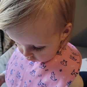 handmade dribble bib