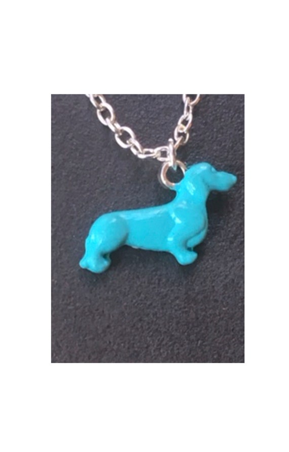 sausage dog necklace
