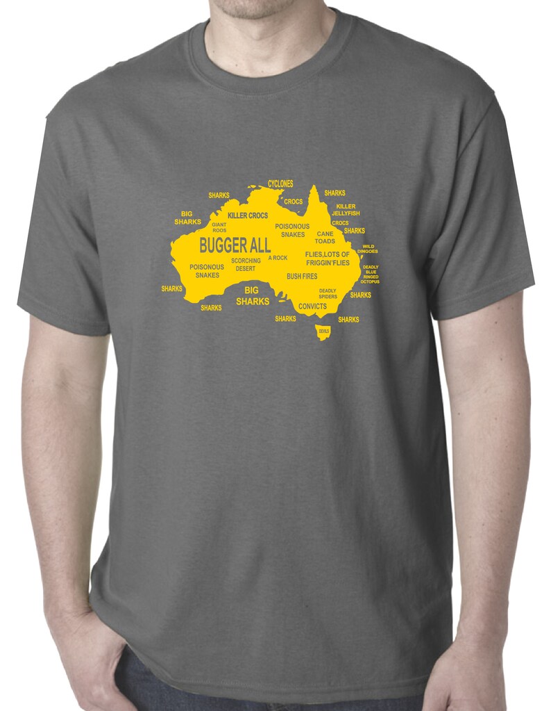 Funny T Shirts Australia Map Explained Aussie T Shirt Australian Tshirt Straya Etsy Australia