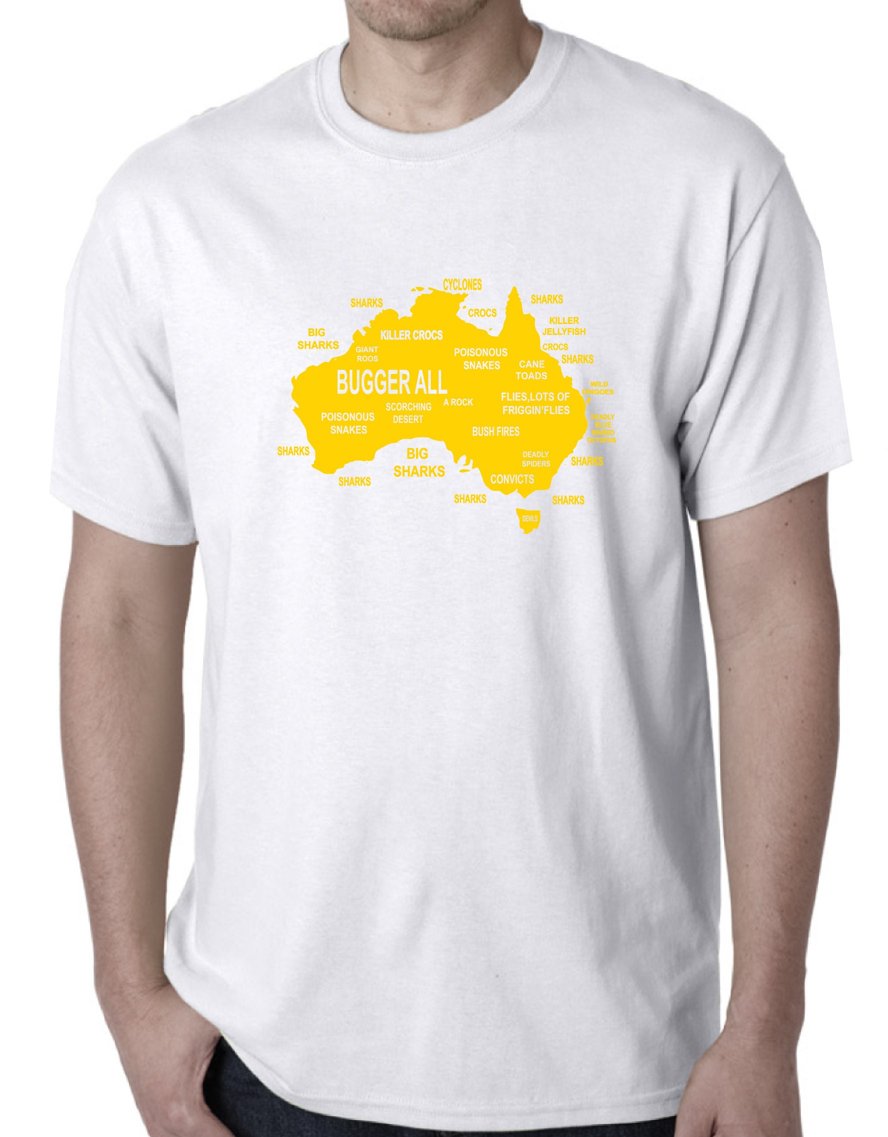 Funny T Shirts Australia Map Explained Aussie T Shirt Australian Tshirt